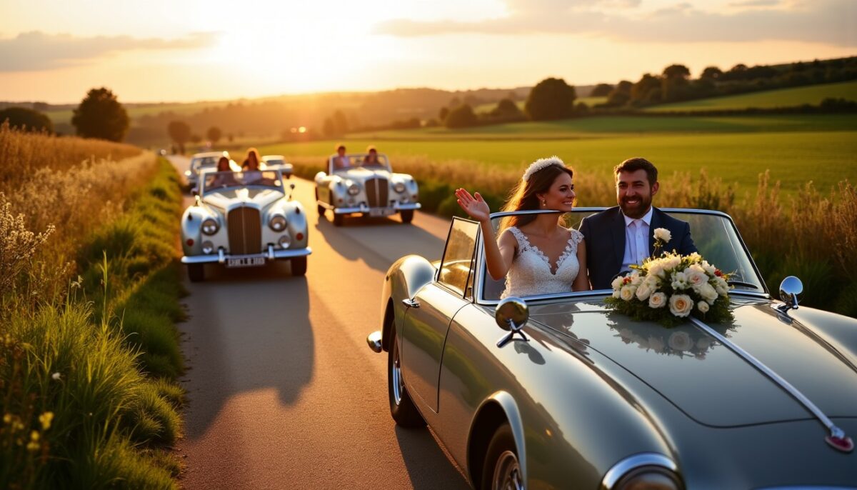 Transport de mariage en groupe : Découvrez les 7 options parfaites pour choyer vos invités