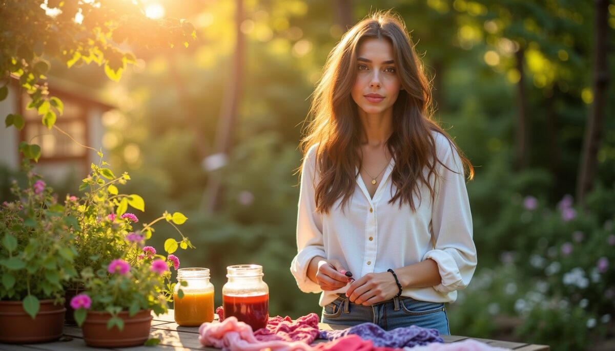 Slow fashion : la nouvelle tendance des fashionistas à teindre elles-mêmes leurs vêtements