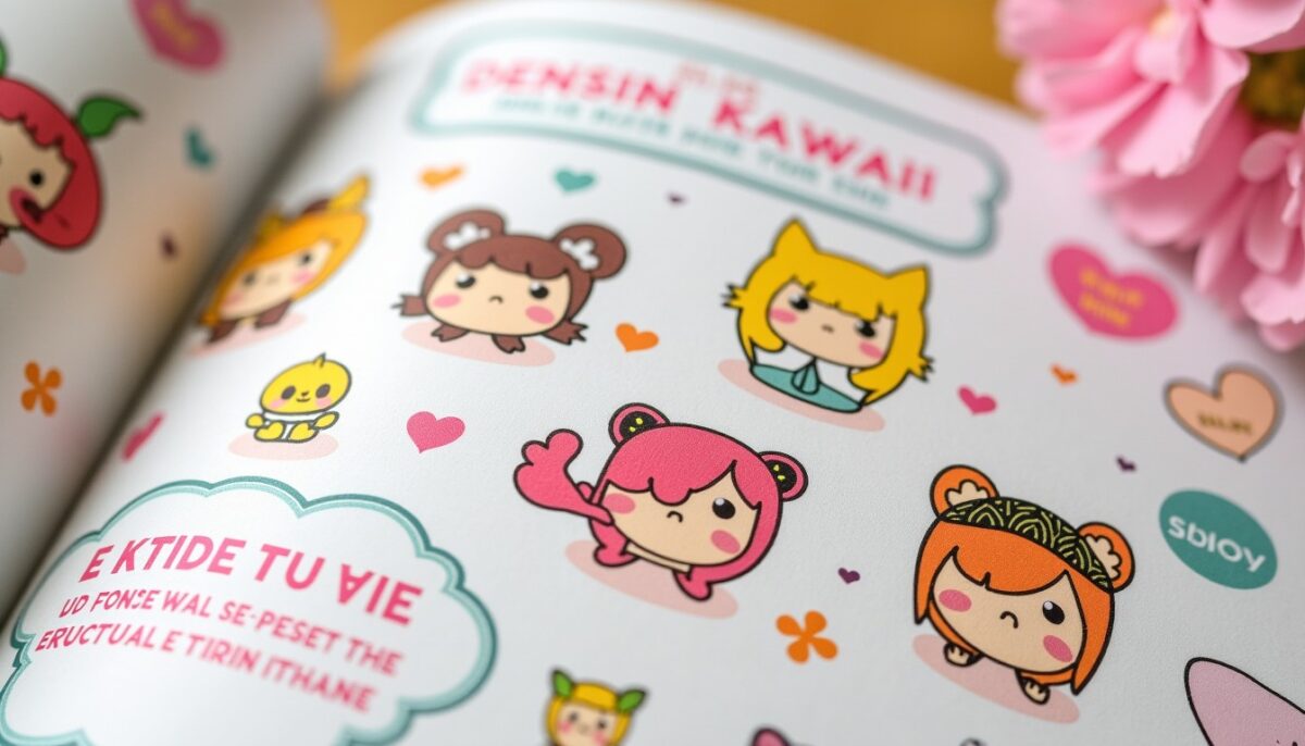 Dessin Kawaii 365 : Toutes les astuces pour créer des personnages adorables chaque jour