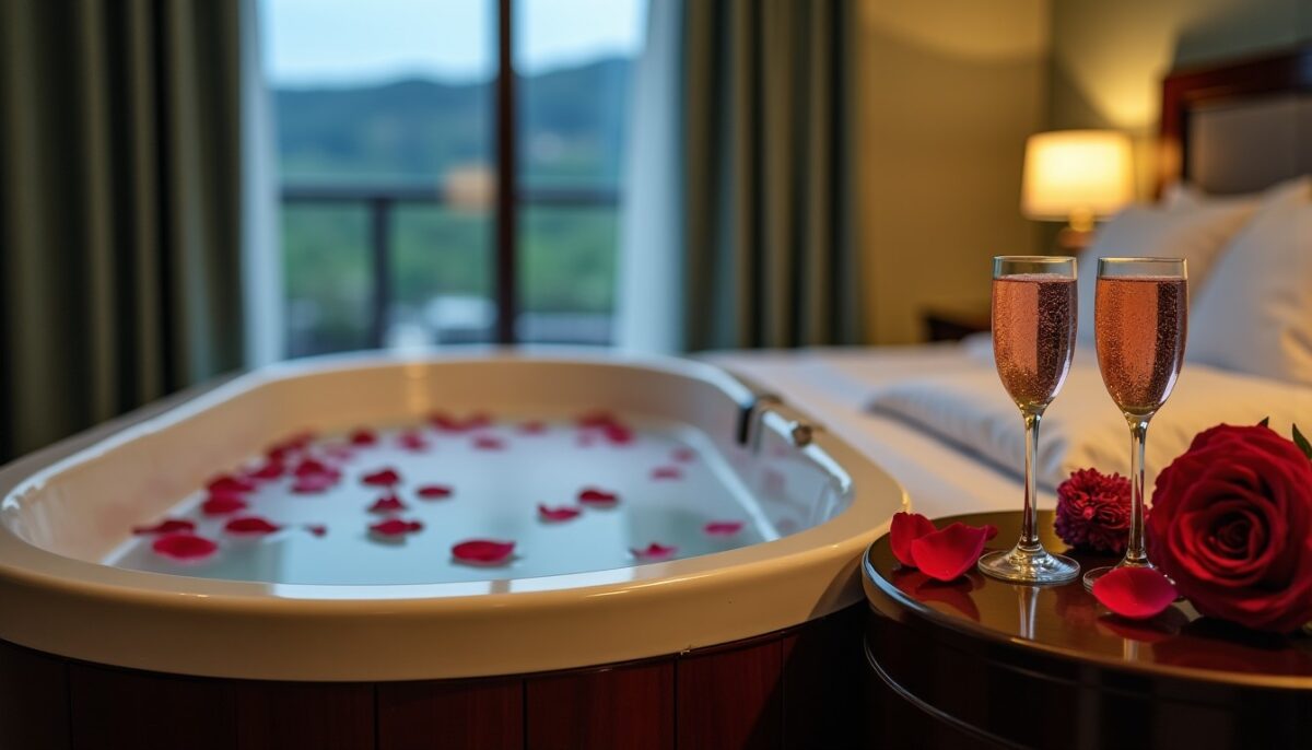 Top 10 des chambres d’hôtes avec jacuzzi privé pour une escapade romantique inoubliable Top 10 des chambres d’hôtes avec jacuzzi privé pour une escapade romantique inoubliable